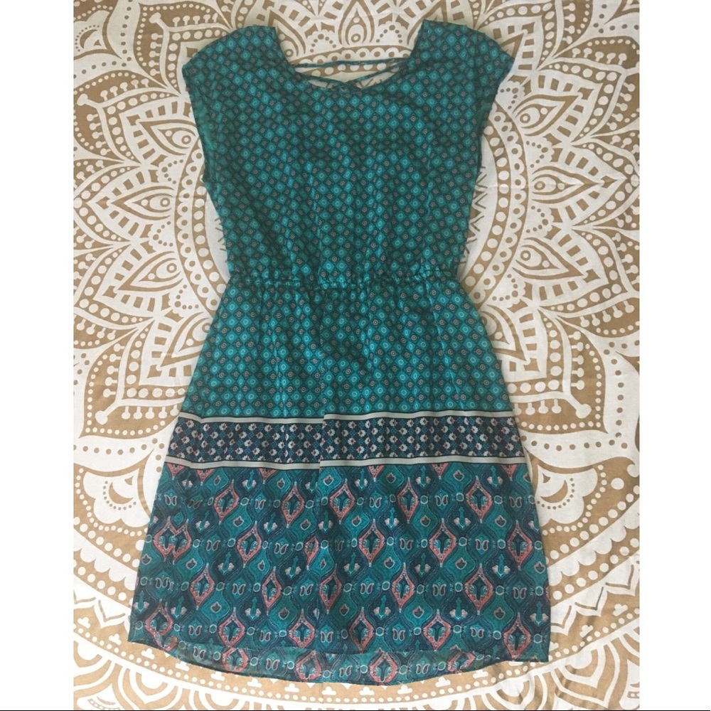 Charming Charlie cross back Dress